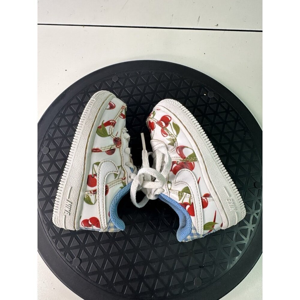 Nike Air Force 1 Toddler Size 5C “Cherry Picnic" Sneaker CJ4117-100 AF1 - Picture 6 of 10